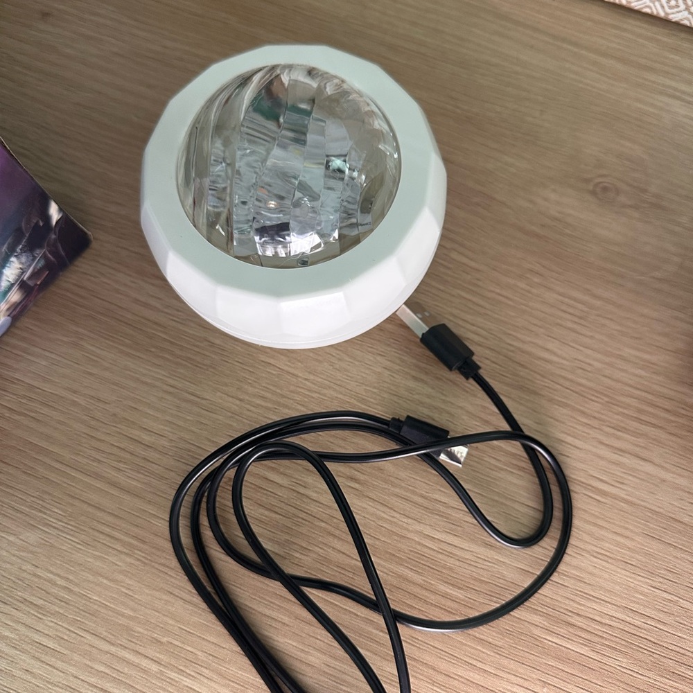 White LED Disco Light
